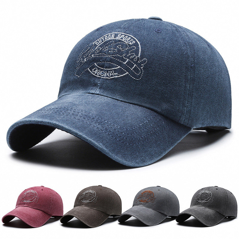 Outdoor Sports Distressed Cap