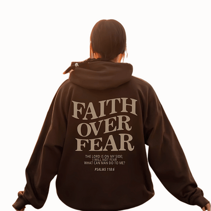 Faith Over Fear Unisex Hoodie