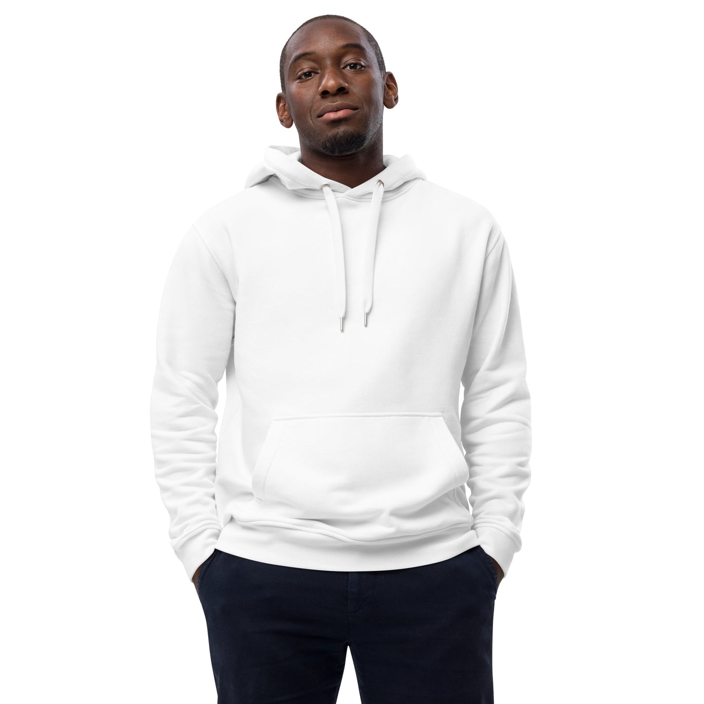 Premium Eco Hoodie in White