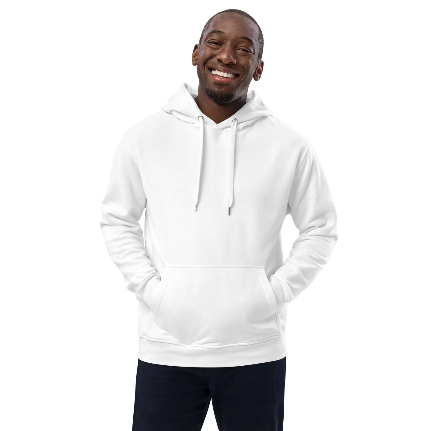 Premium Eco Hoodie in White