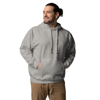 Premium Hoodie in Light Grey