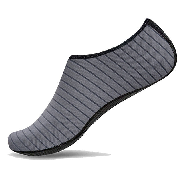 Grey Stripe Swimming Shoes