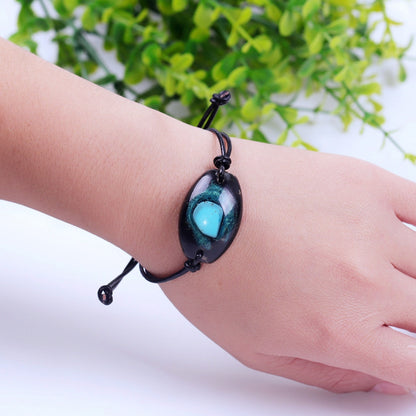 Orgonite Natural Turquoises Energy Bracelet