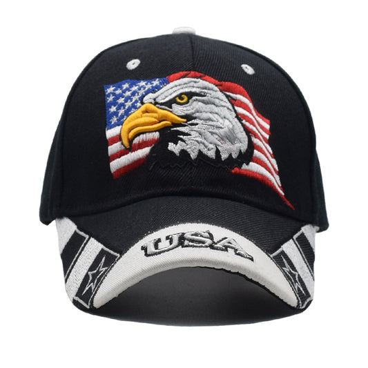 USA Eagle Baseball Cap - Blue