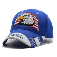 Thumbnail for USA Eagle Baseball Cap - Navy Blue