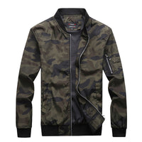 Thumbnail for Camouflage Jacket - Army Green